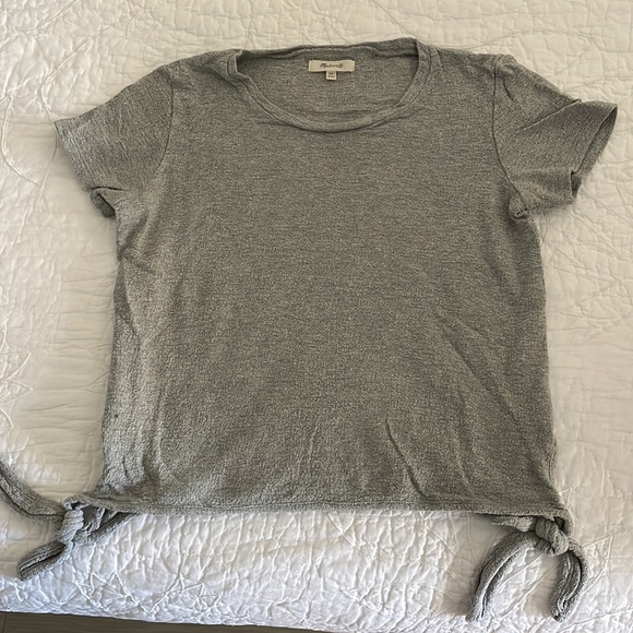 Madewell Texture & Thread Modern Side-Tie Top - Picture 2 of 3